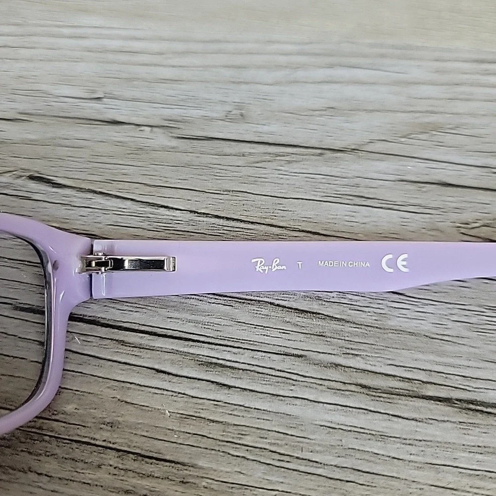 Ray-Ban RB5169 5240 Eyeglasses Frame Brown Tortoise Purple 52-16-140 Rectangular